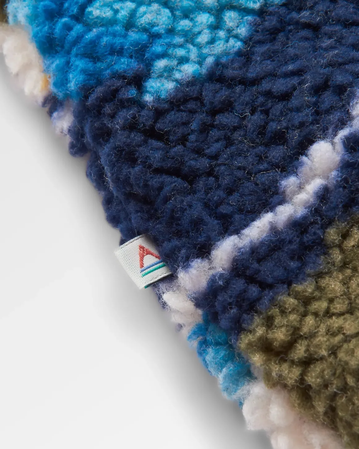 Offroad Recycled Sherpa Half Zip Fleece - Mount Scenic Khaki Green