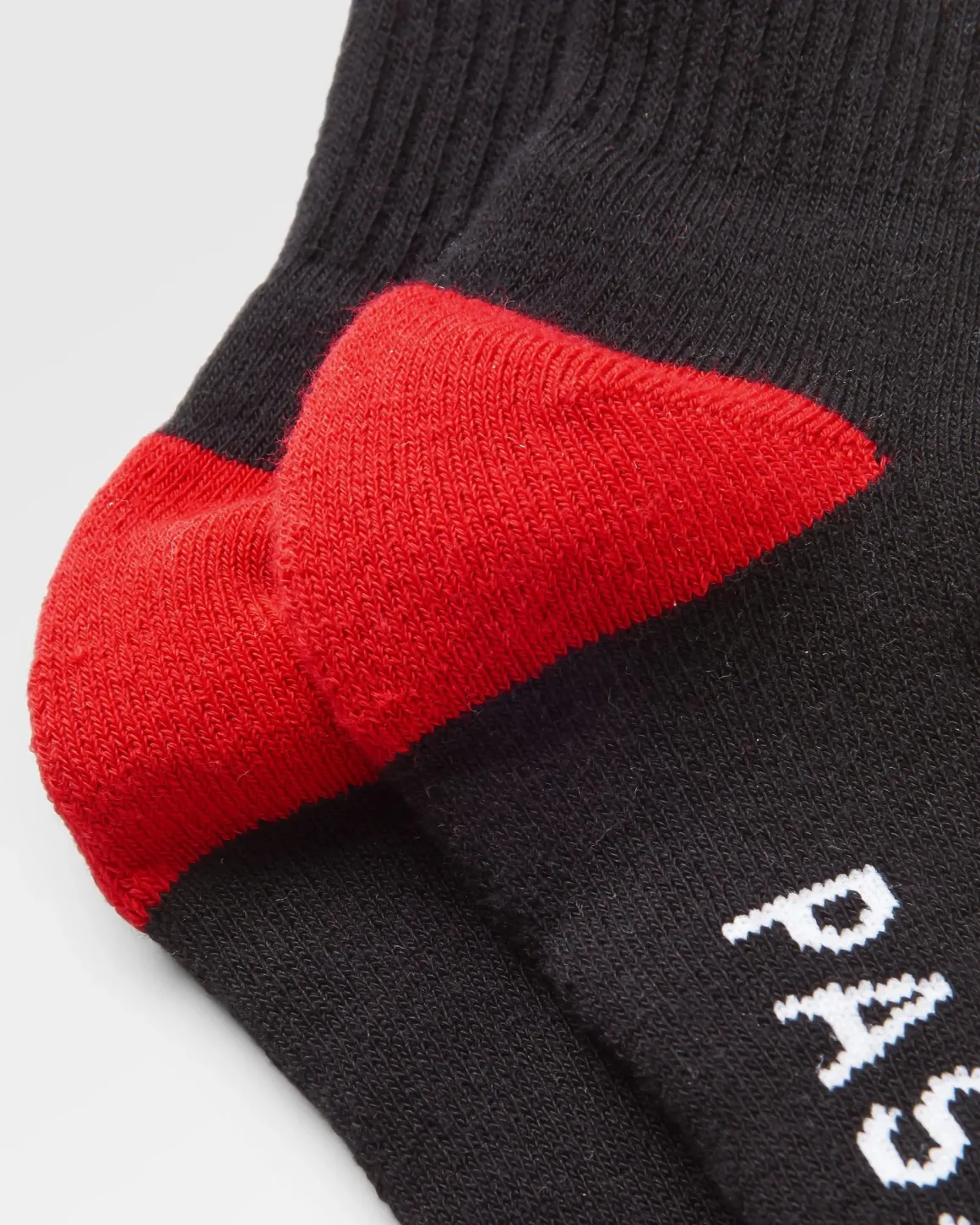 Organic Midweight Crew Socks - Black