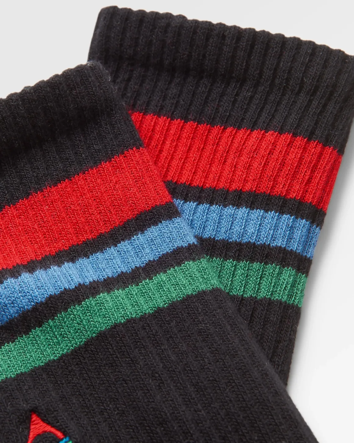 Organic Midweight Crew Socks - Black