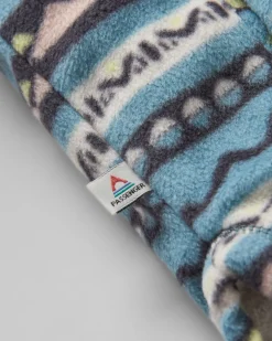 Orion Recycled Polar Fleece Long Sleeve Shirt - Mountain Geo Arctic