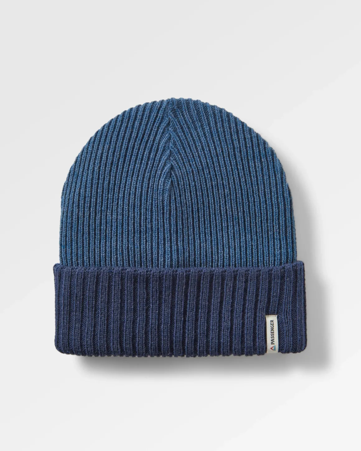 Outlook Recycled Beanie - Rich Navy/Dark Denim