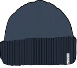 Outlook Recycled Beanie - Rich Navy/Dark Denim