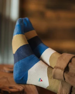 Panorama Organic Midweight Crew Socks - Scenic Toffee