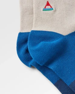 Panorama Organic Midweight Crew Socks - Scenic Toffee