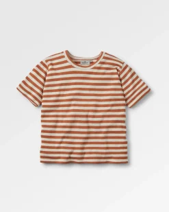 Panorama Recycled Cotton T-Shirt - Glazed Ginger