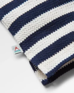 Panorama Striped Long Sleeve T-Shirt - Deep Navy