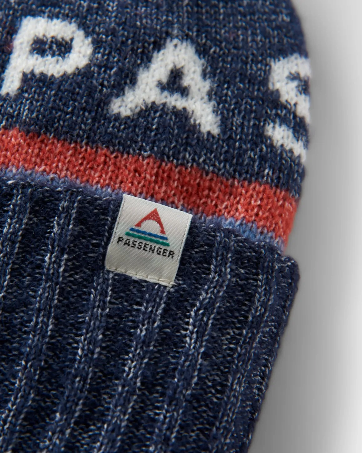 Passenger Recycled Bobble Hat - Rich Navy