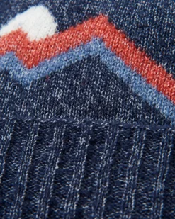 Passenger Recycled Bobble Hat - Rich Navy