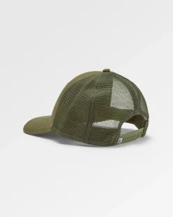 Passenger Recycled Cotton Trucker Hat - Khaki Green