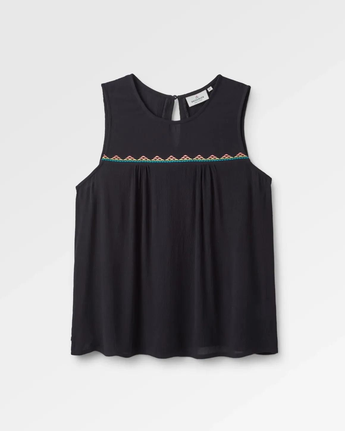 Petal Tank Top - Black