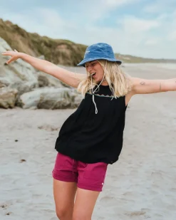 Petal Tank Top - Black