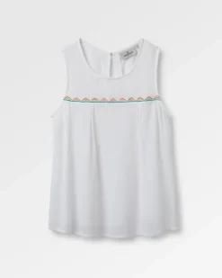 Petal Tank Top - White