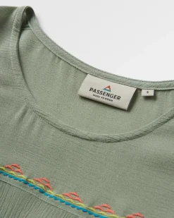 Petal Top - Pistachio