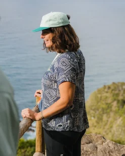 Petal Top - Vintage Patchwork Navy