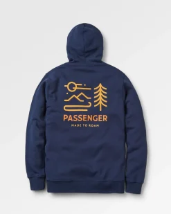 Phoenix Organic Cotton Hoodie - Deep Navy