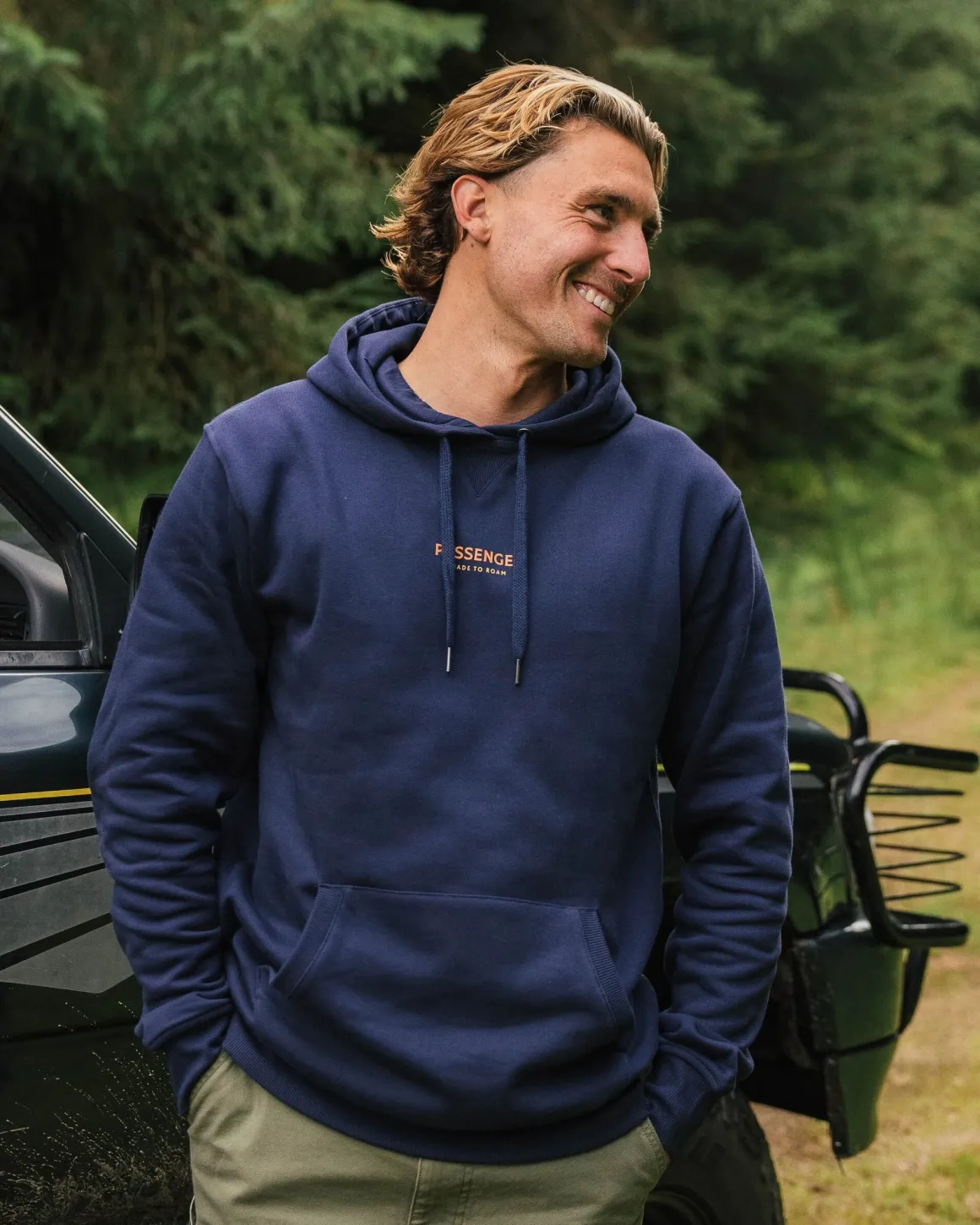 Phoenix Organic Cotton Hoodie - Deep Navy
