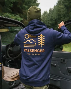 Phoenix Organic Cotton Hoodie - Deep Navy