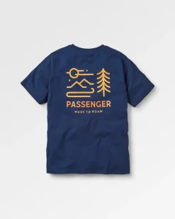 Phoenix Organic Cotton T-Shirt - Rich Navy
