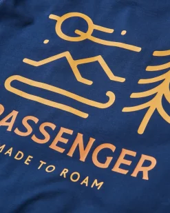 Phoenix Organic Cotton T-Shirt - Rich Navy