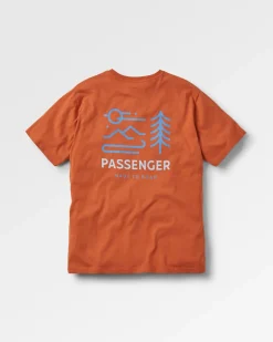 Phoenix Organic Cotton T-Shirt - Burnt Orange