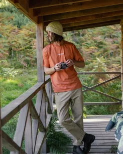 Phoenix Organic Cotton T-Shirt - Burnt Orange