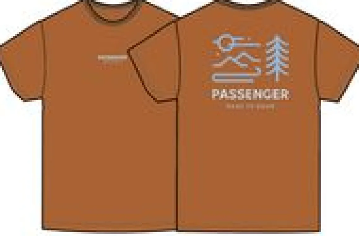 Phoenix Organic Cotton T-Shirt - Burnt Orange