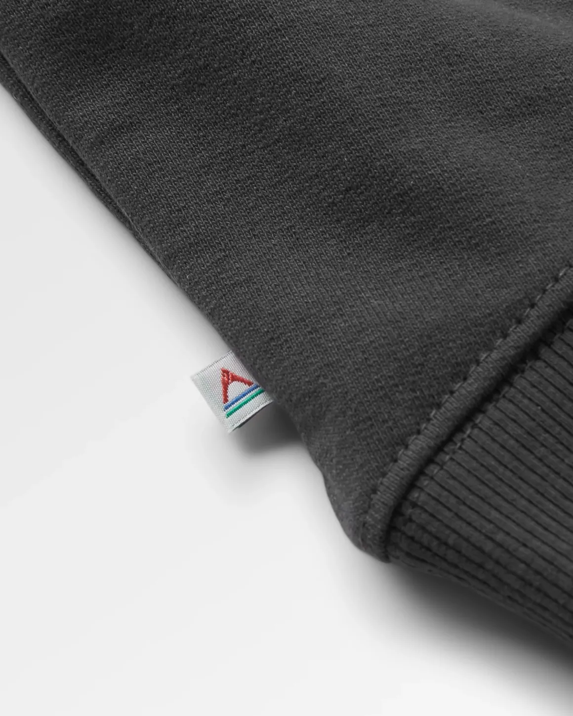 Phoenix Recycled Cotton Oversized Sweatshirt - Black