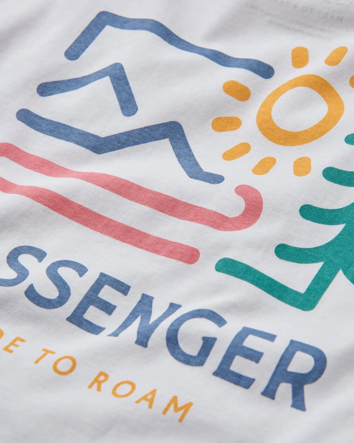 Phoenix Recycled Long Sleeve T-Shirt - White