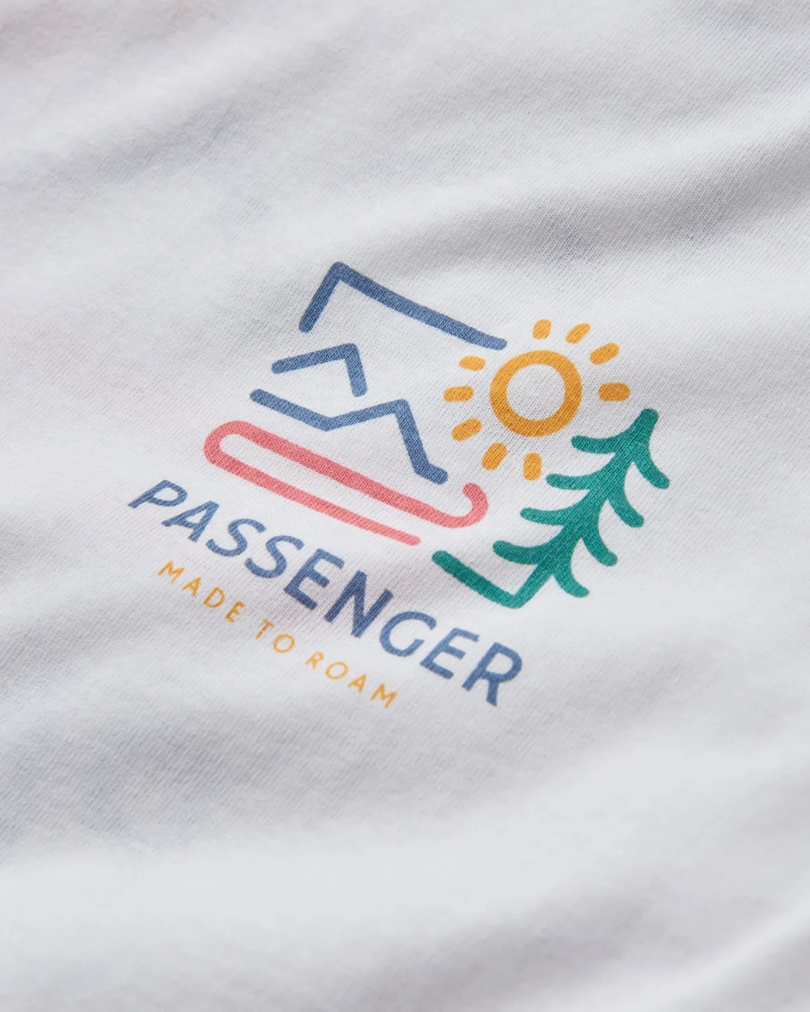 Phoenix Recycled Long Sleeve T-Shirt - White