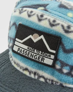 Pine Recycled Polar Fleece Hat - Mountain Geo Arctic