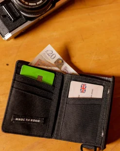 Pocket Recycled Wallet - Black