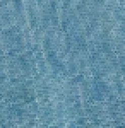 Poinsettia Organic Cotton T-Shirt - Soft Blue Pool Marl