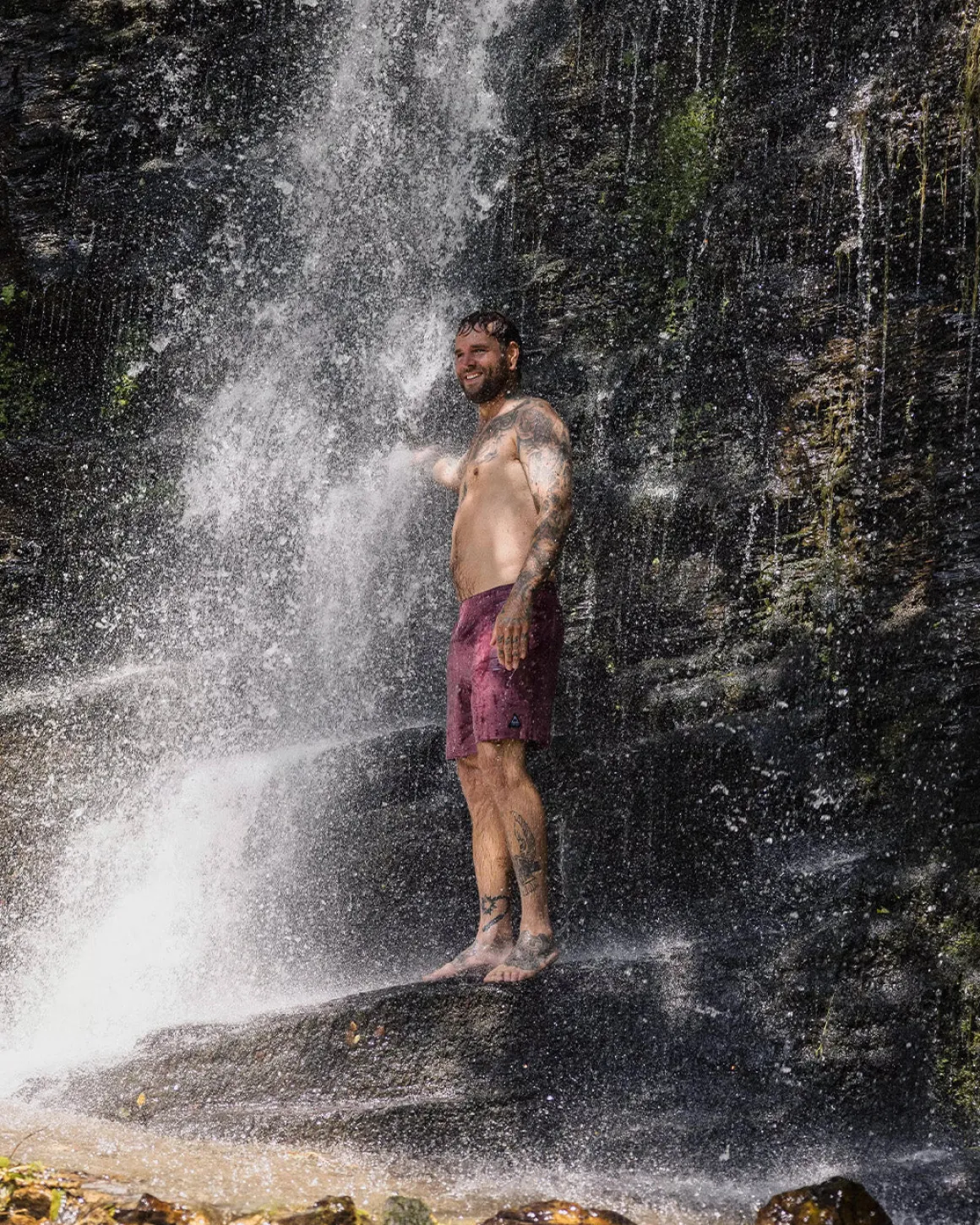 Porto Recycled All Purpose Swim Short - Crushed Berry