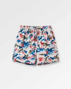 Porto Recycled All Purpose Swim Short - Seaweed Camo Pebble Gray