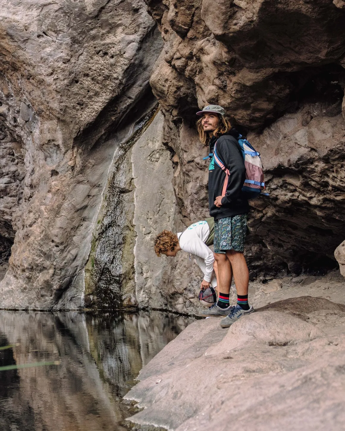 Porto Recycled All Purpose Swim Short - Ocean Current Black