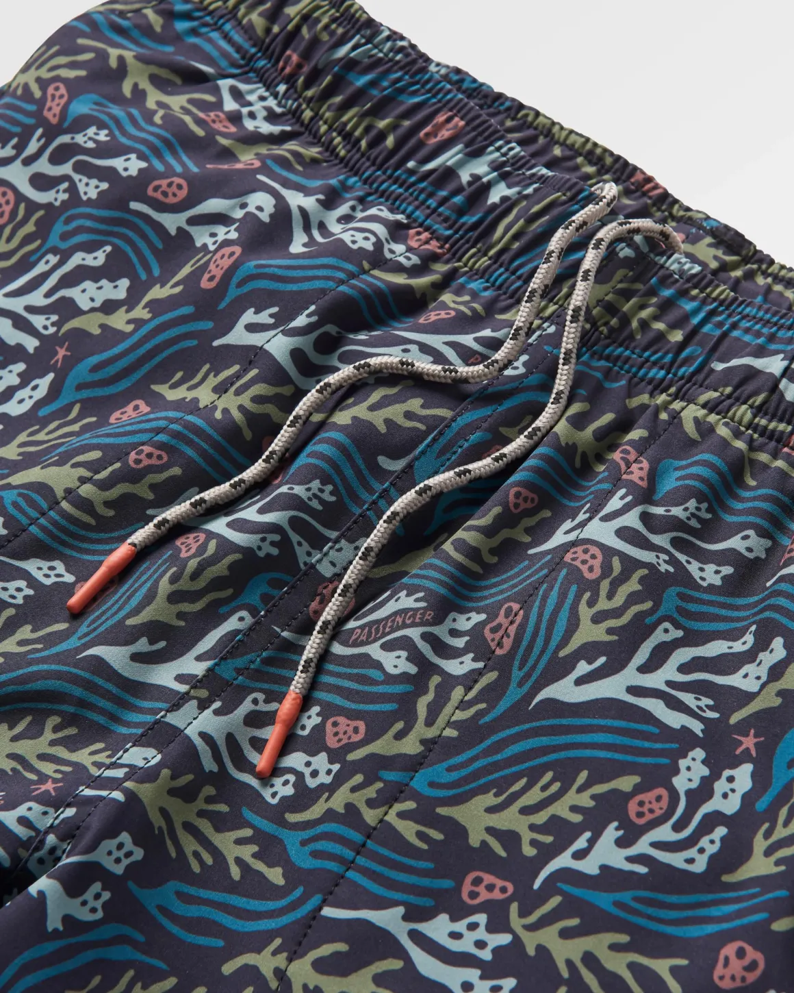 Porto Recycled All Purpose Swim Short - Ocean Current Black