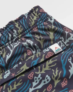 Porto Recycled All Purpose Swim Short - Ocean Current Black