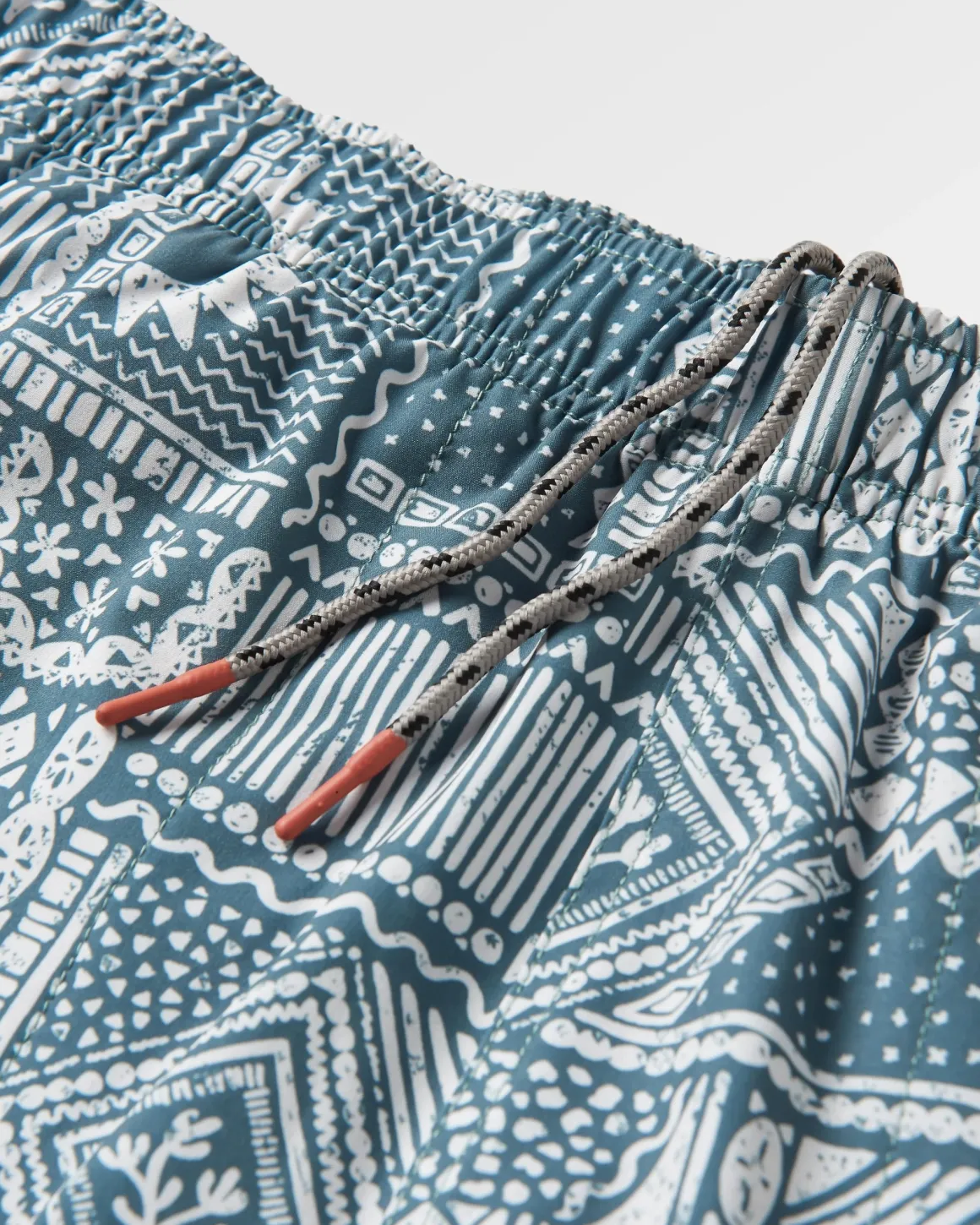 Porto Recycled All Purpose Swim Shorts - Vintage Patchwork Dark Forest