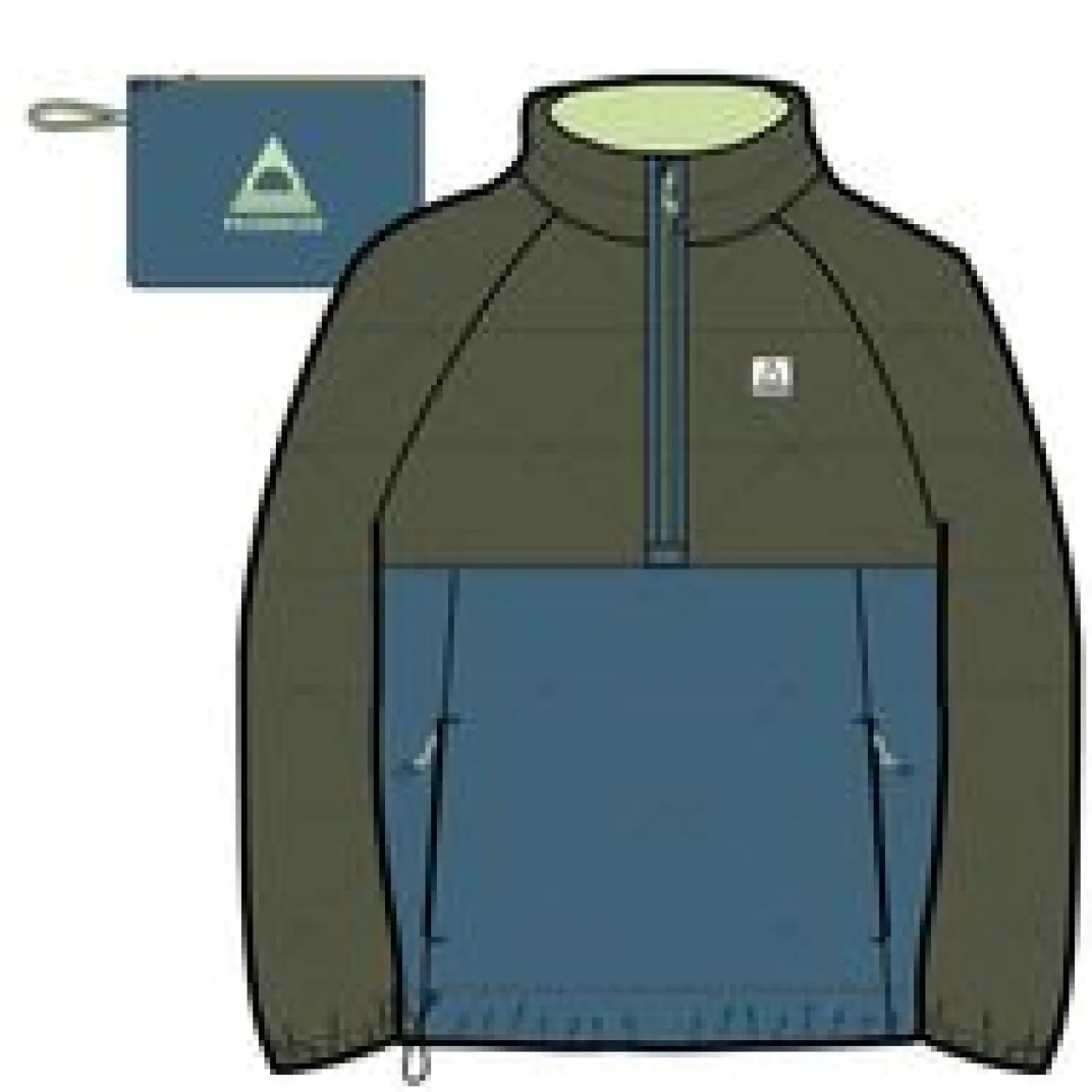 Pursue Recycled Thermore® Insulated Jacket - Khaki Green