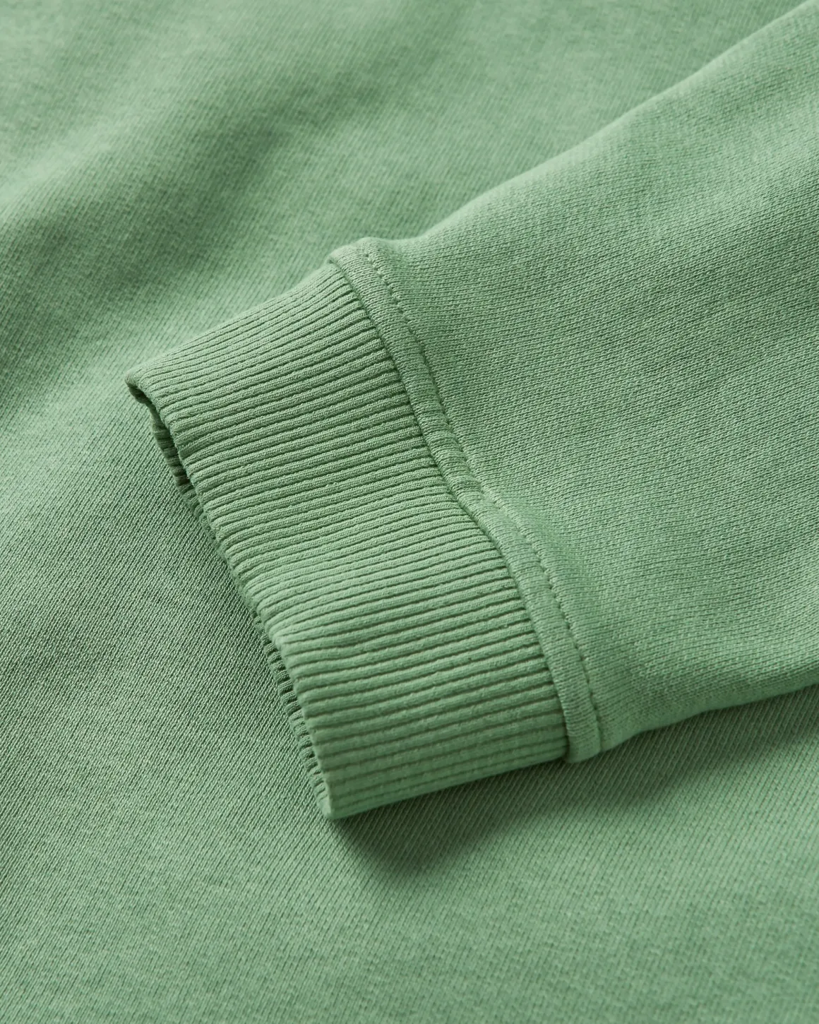 Rainbow Recycled Cotton Oversized Sweatshirt - Dark Ivy