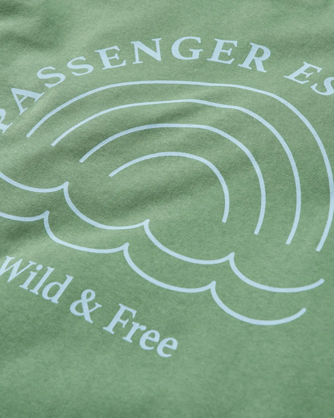 Rainbow Recycled Cotton Oversized Sweatshirt - Dark Ivy