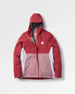Rainstorm Recycled Waterproof Jacket - Forest Berry/Berry