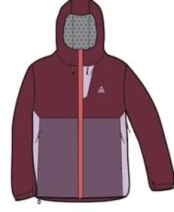 Rainstorm Recycled Waterproof Jacket - Forest Berry/Berry