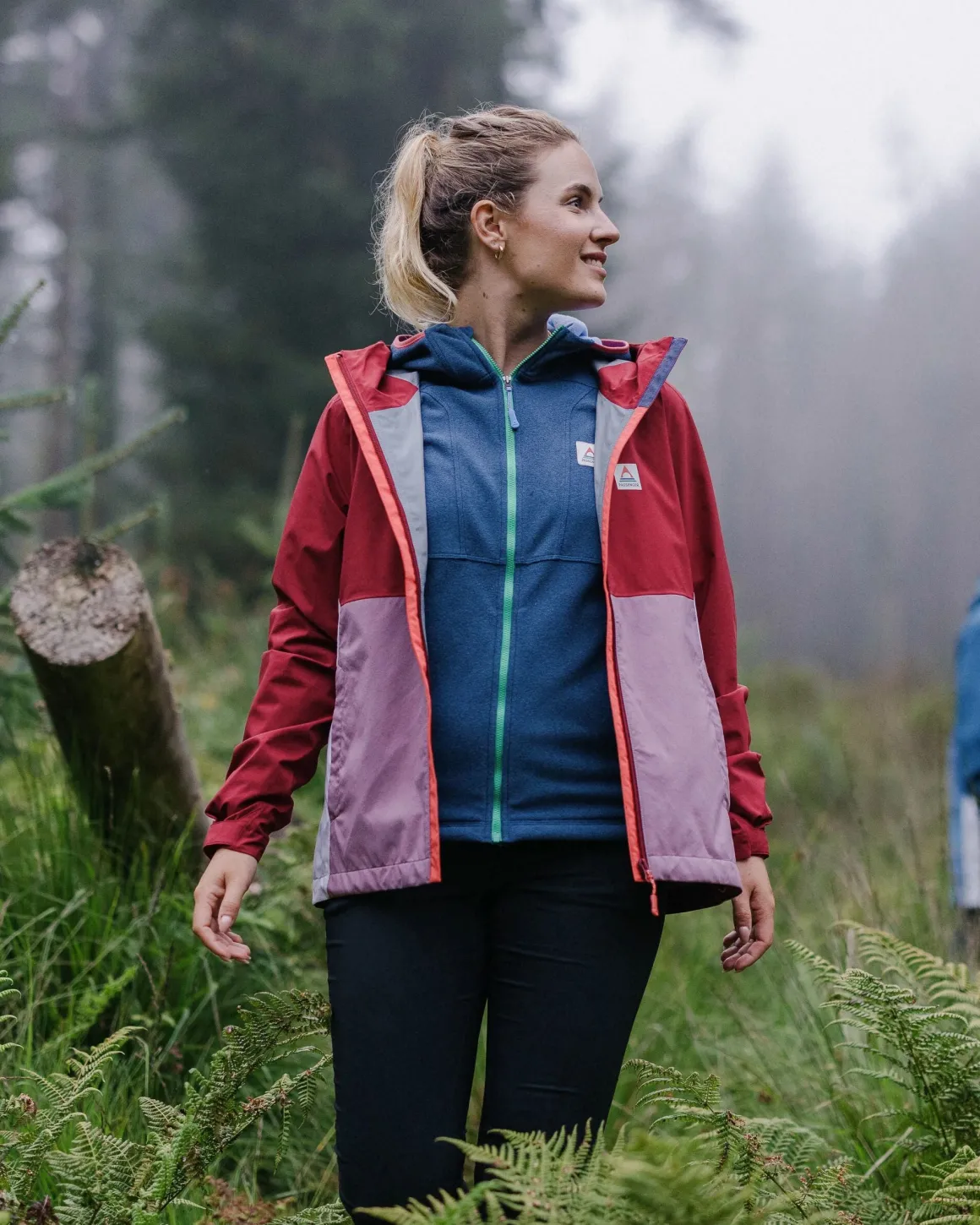 Rainstorm Recycled Waterproof Jacket - Forest Berry/Berry