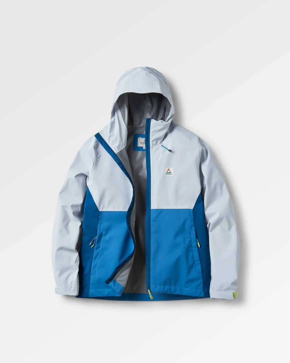 Rainstorm Recycled Waterproof Jacket - Gray Blue/Blue Steel
