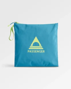 Rainstorm Recycled Waterproof Jacket - Gray Blue/Blue Steel