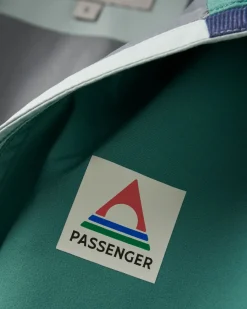 Rainstorm Recycled Waterproof Jacket - Deep Sea/Surf Spray