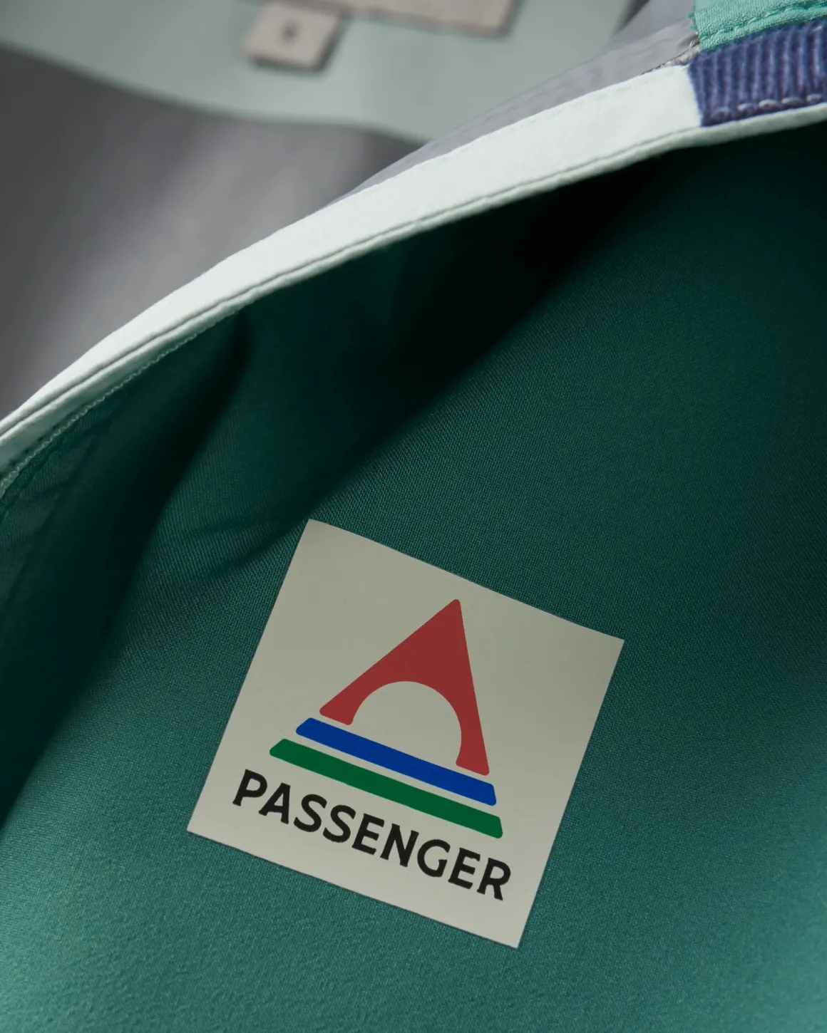 Rainstorm Recycled Waterproof Jacket - Deep Sea/Surf Spray