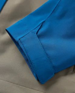 Rainstorm Recycled Waterproof Jacket - Tidal Blue/Arctic/Dusty Olive