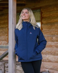 Rainstorm Recycled Waterproof Jacket - Rich Navy